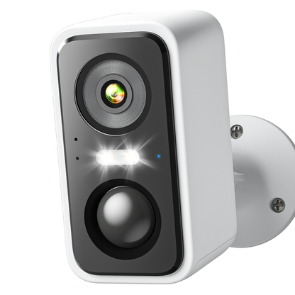 Andyssey 2K Solar Security Camera, Wireless Outdoor Cam with Removable Battery, Night Vision & 2-Way Audio